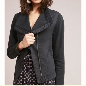Anthropology Faravel Moto Jacket